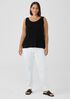 Organic Linen Jersey Scoop Neck Tank