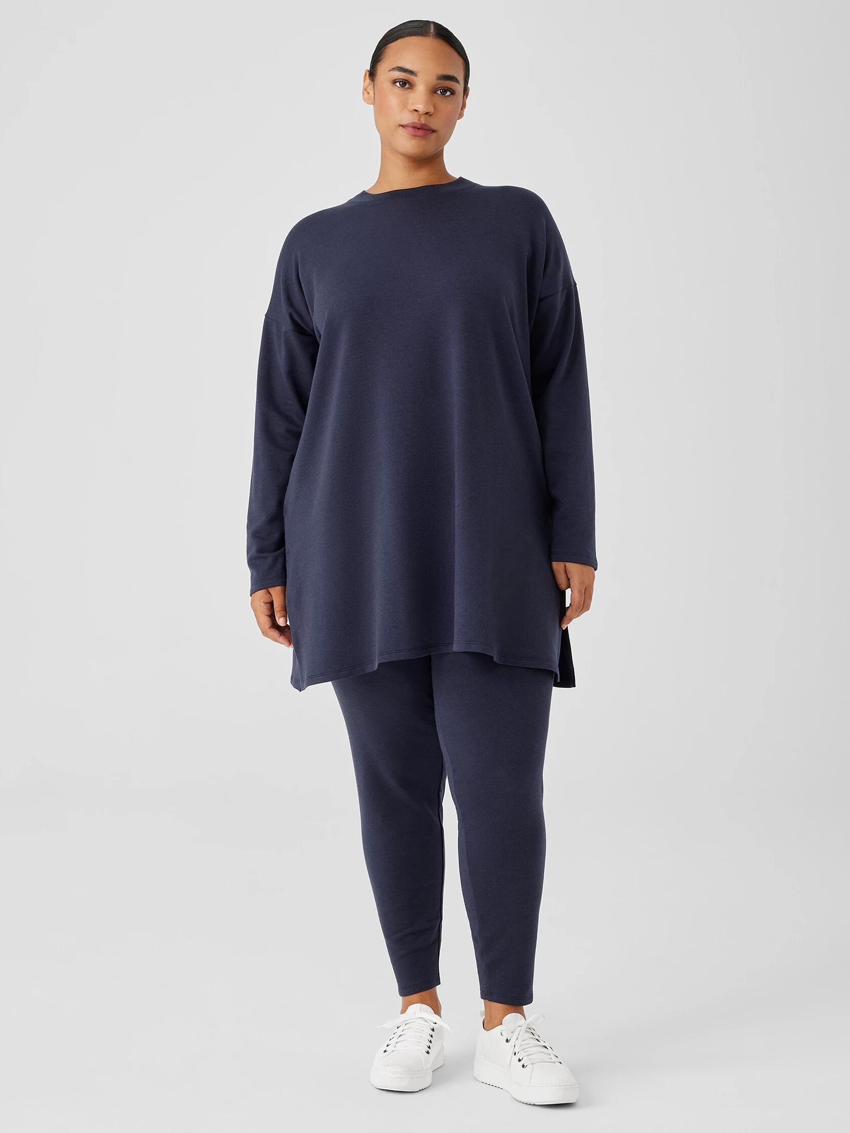 Cozy Brushed Terry Hug High-Waisted Leggings