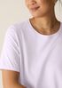 Organic Pima Cotton Jersey Round Neck Tee
