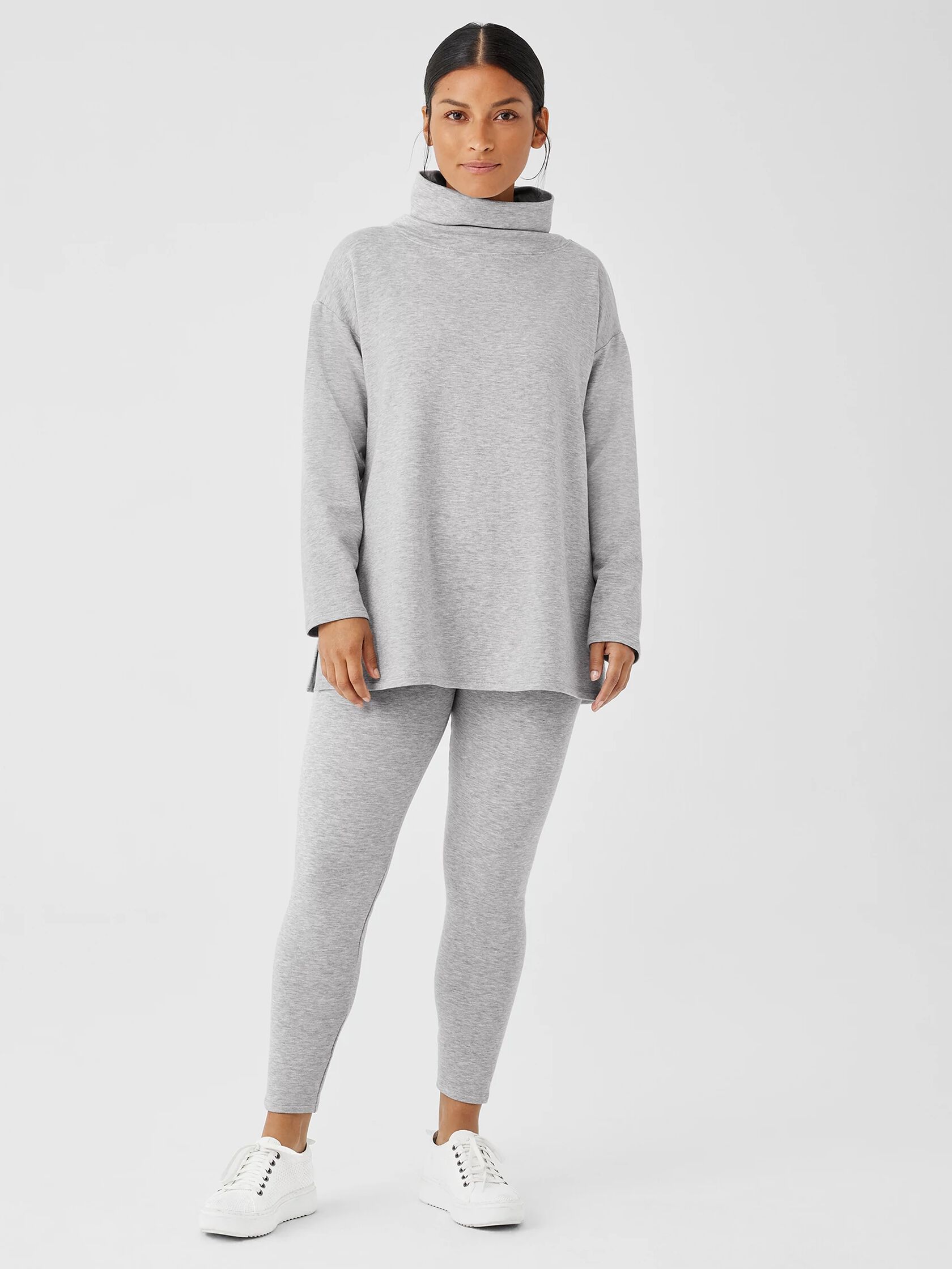 Cozy Brushed Terry Hug High-Waisted Leggings