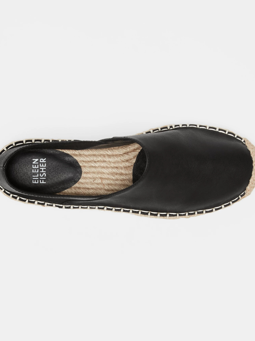 Myth Leather Espadrille Flat