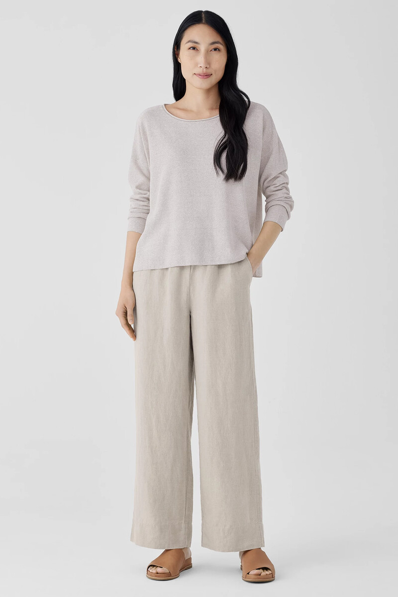 Organic Linen Wide-Leg Pant Organic Linen Wide-Leg Pant