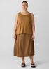 Organic Linen Jersey Scoop Neck Tank