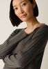 Superfine Merino Crew Neck Top in Regenerative Wool