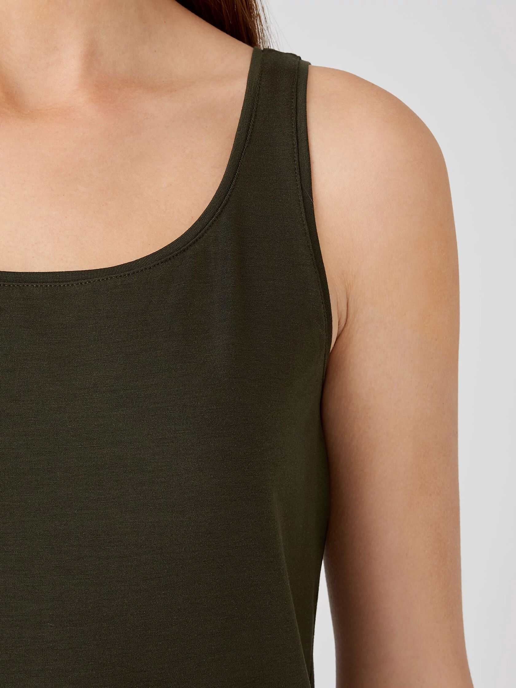 Fine Jersey Scoop Neck Tank