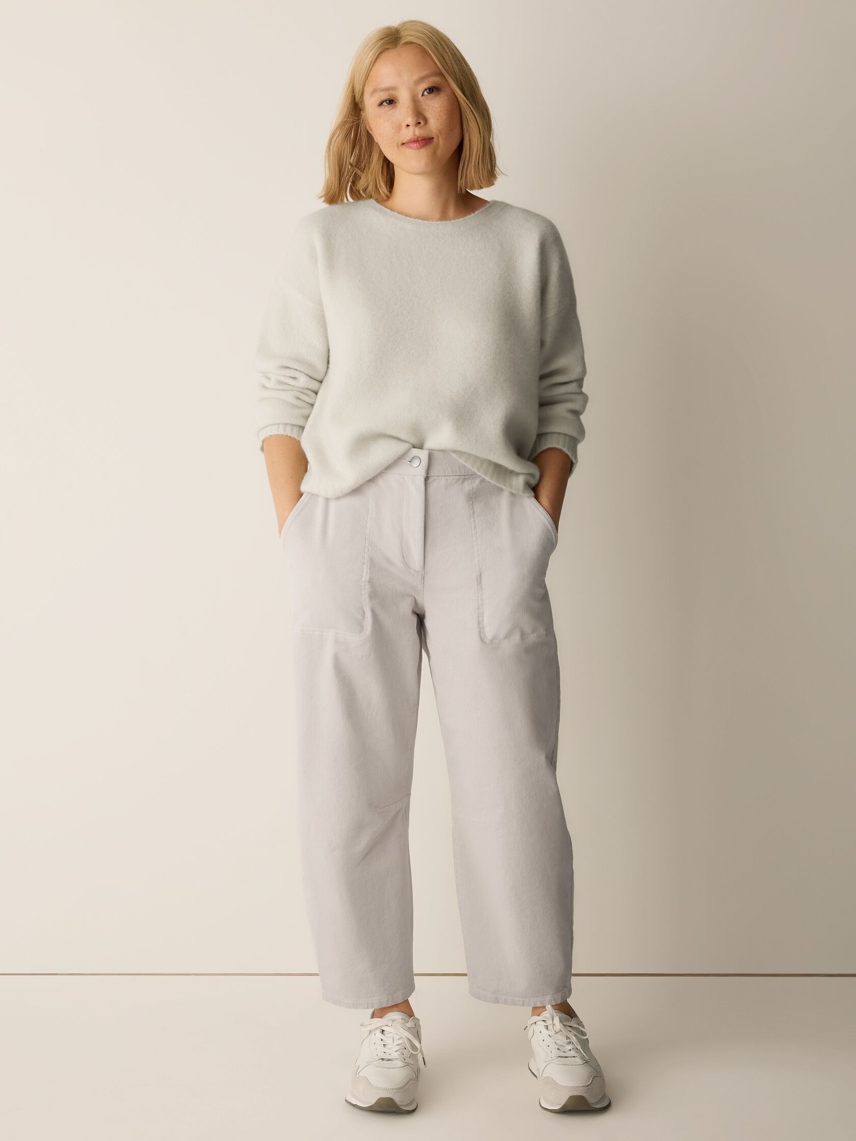 Organic Cotton Stretch Corduroy Arch Pant