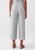 Organic Cotton Linen Ticking Stripe Pant