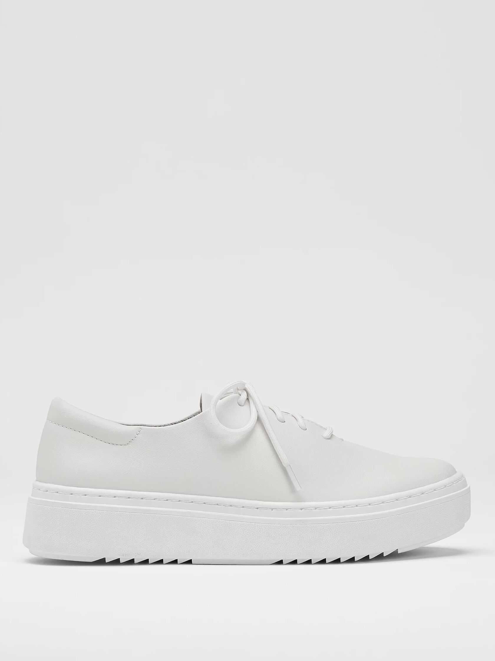 Penni Leather Wedge Sneaker