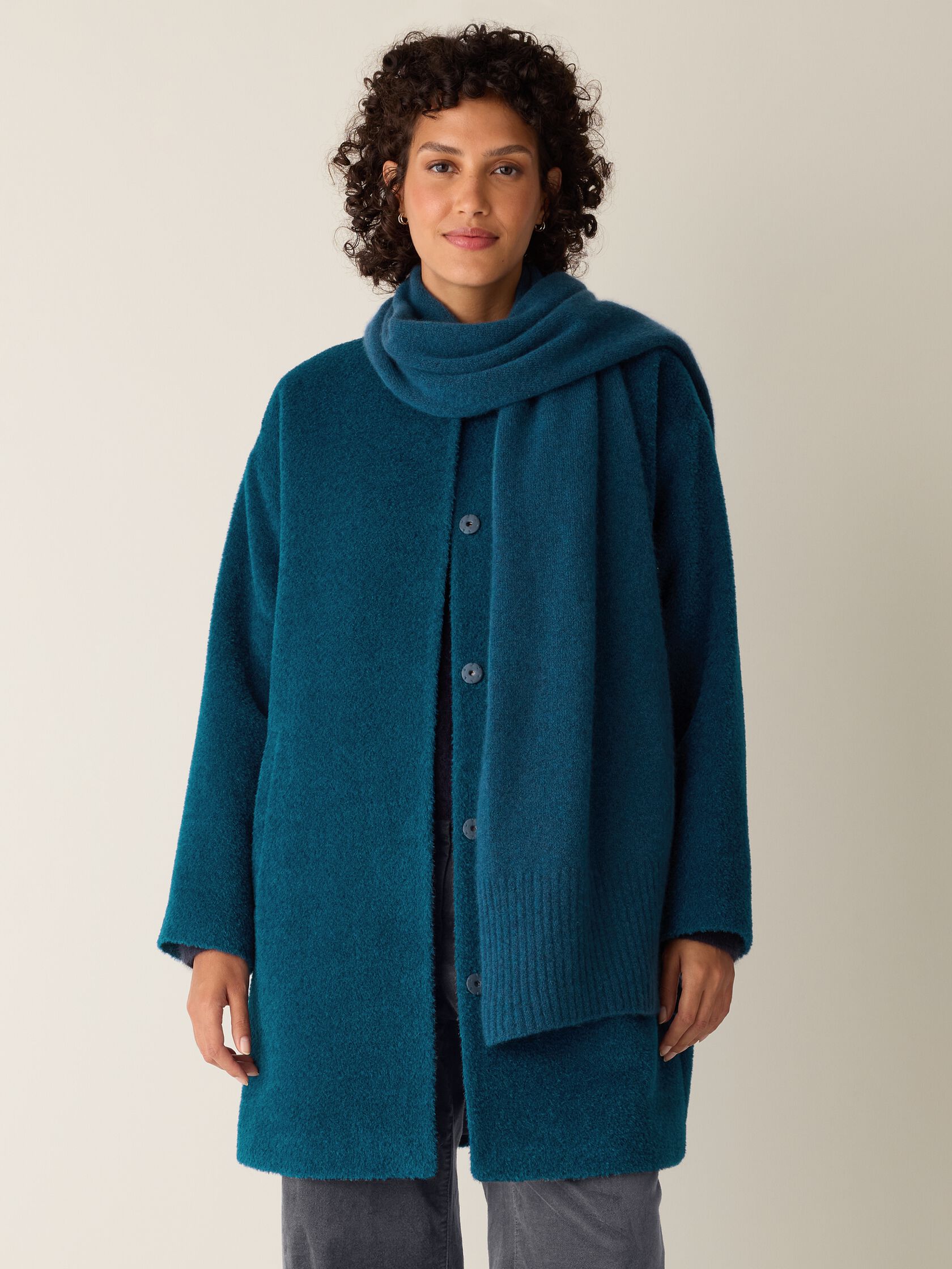 Cashmere Silk Boucle Bliss Scarf