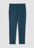 Washable Stretch Crepe Cuffed Pant