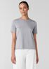 Organic Pima Cotton Jersey Round Neck Tee