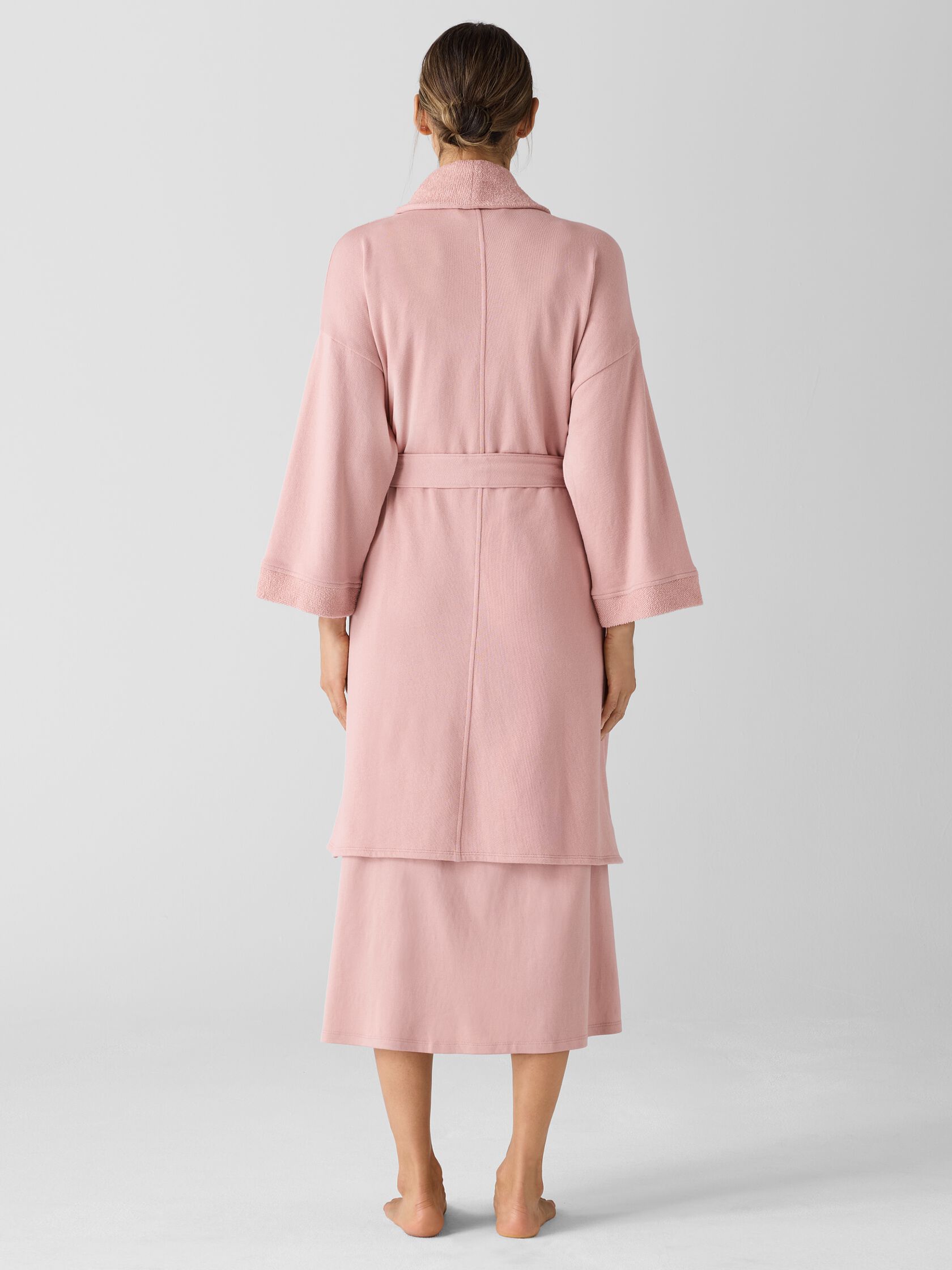 Lightweight Organic Cotton Terry Robe
