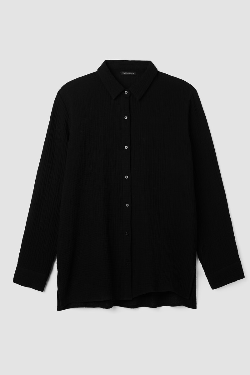 Organic Cotton Lofty Gauze Classic Collar Shirt Organic Cotton Lofty Gauze Classic Collar Shirt