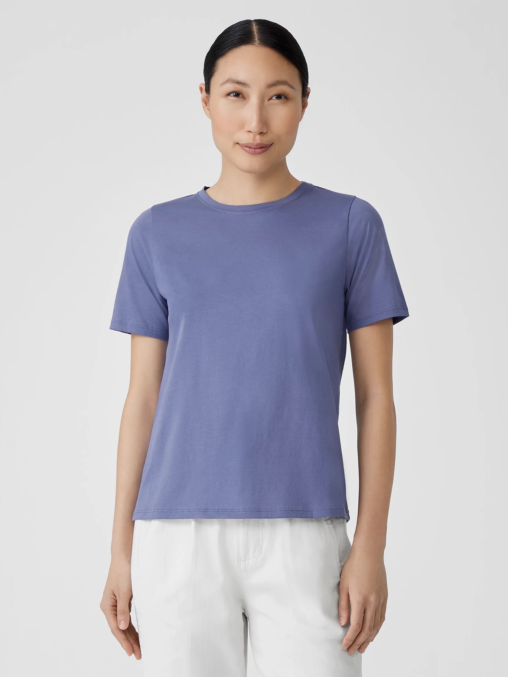 Skin + Net Sustain Gracelynne Stretch Organic Pima Cotton-jersey