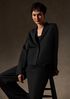 Washable Flex Ponte High Neck Jacket