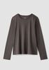 Organic Pima Cotton Jersey Long-Sleeve Tee