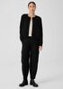 Organic Cotton Chenille Crew Neck Cardigan
