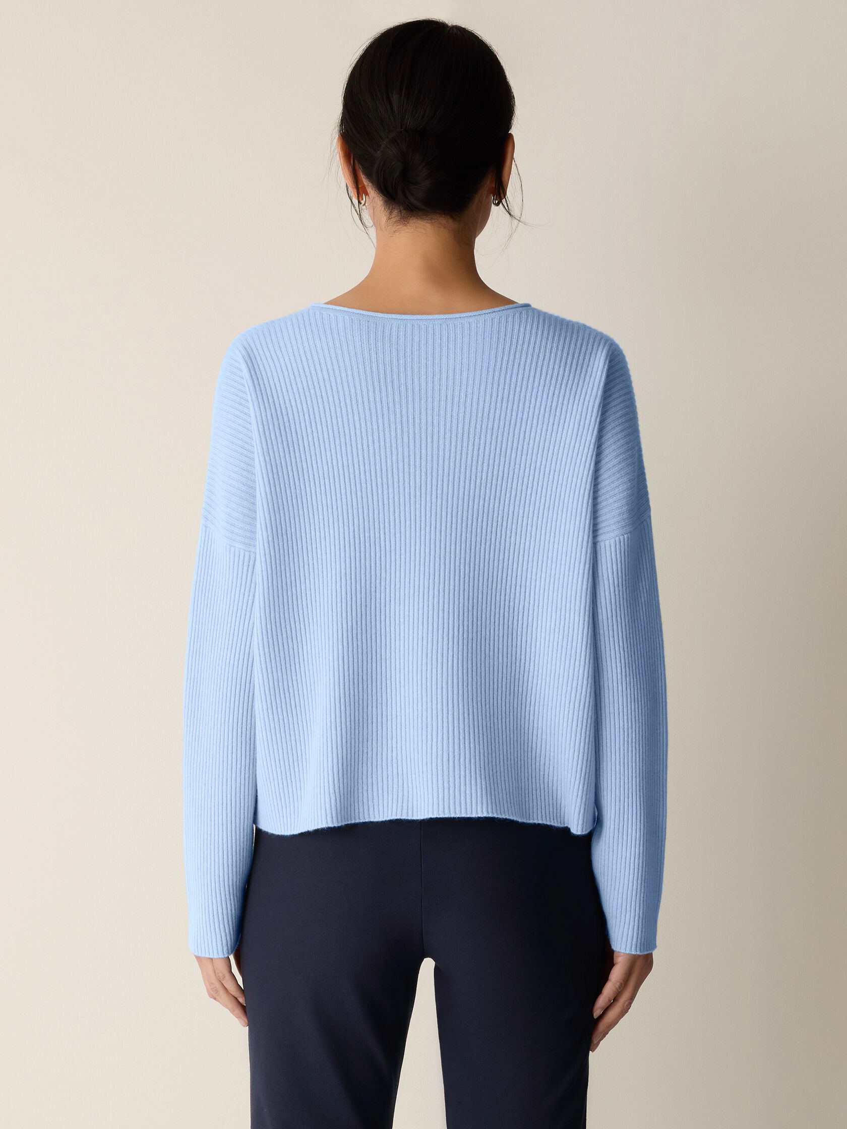 Italian Cashmere Crew Neck Top