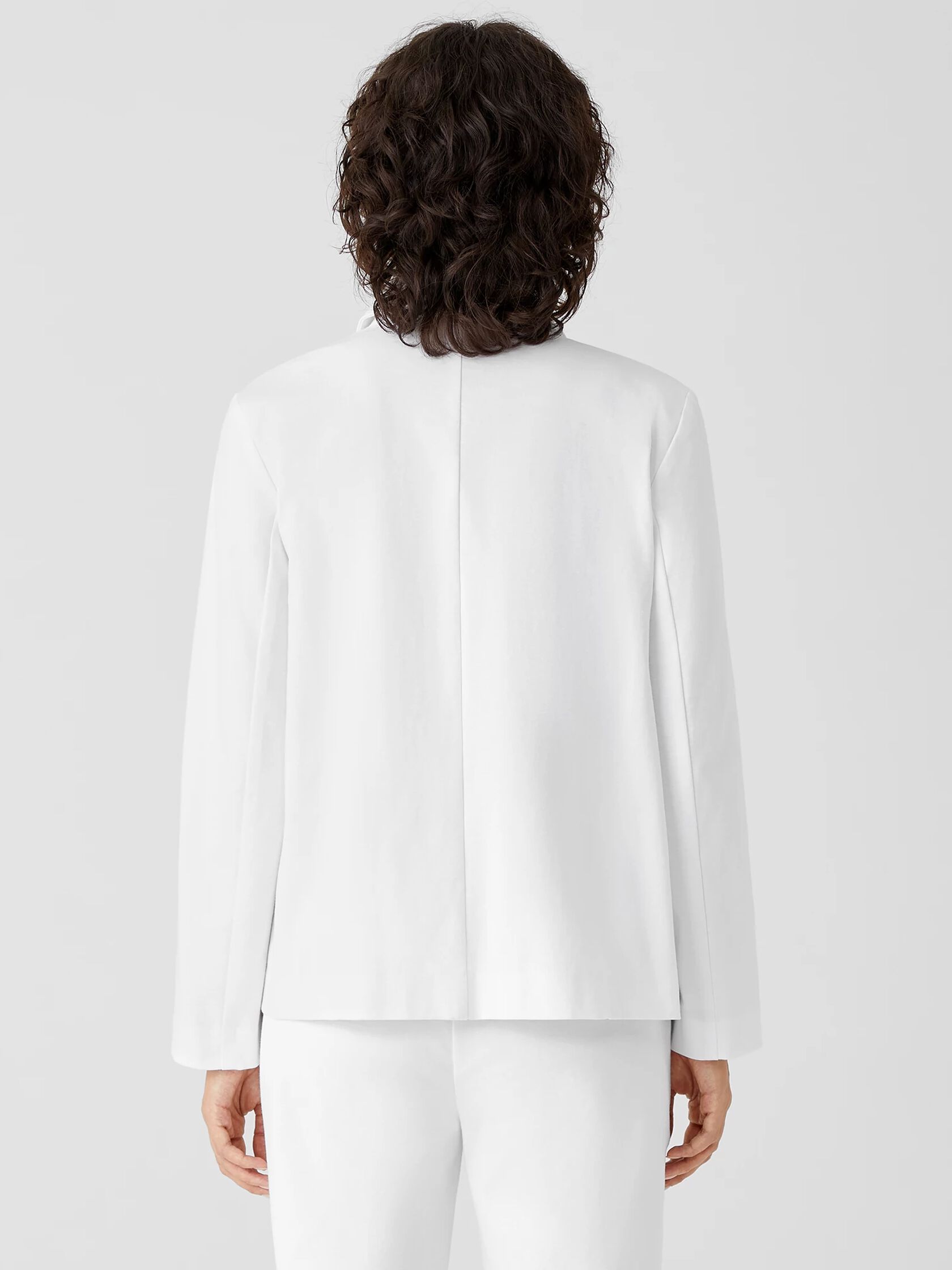 Organic Cotton Ponte Blazer