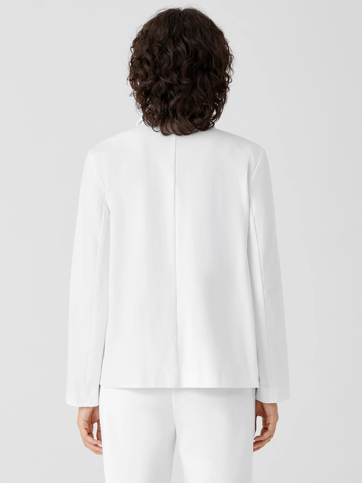 Organic Cotton Ponte Blazer