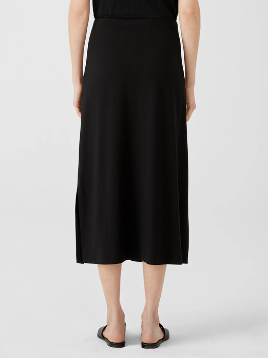 Viscose Jersey A-Line Skirt