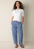 Organic Cotton Stretch Rib Crew Neck Tee