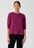 Organic Pima Cotton Jersey Long-Sleeve Tee