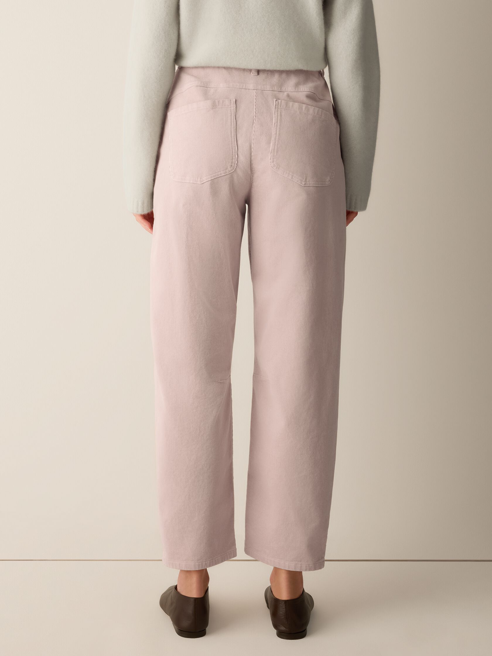 Organic Cotton Stretch Corduroy Arch Pant