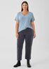 Organic Cotton Stretch Corduroy Straight Pant