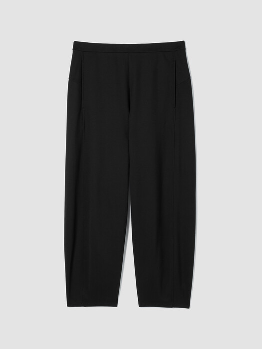 Washable Flex Ponte Curved Lantern Pant