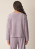Cozy Velour Knit Bateau Neck Top