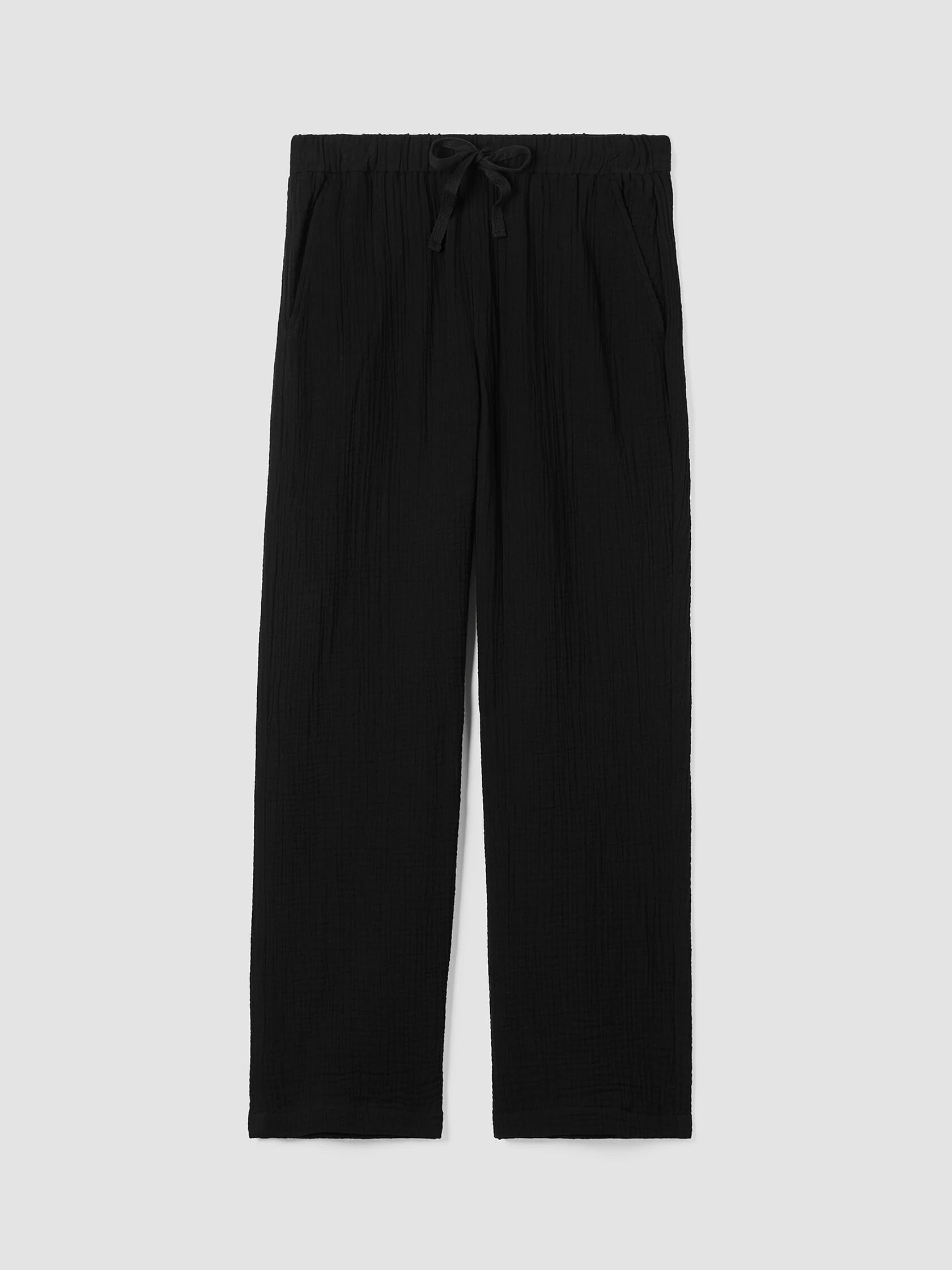 Organic Cotton Lofty Gauze Straight Pant