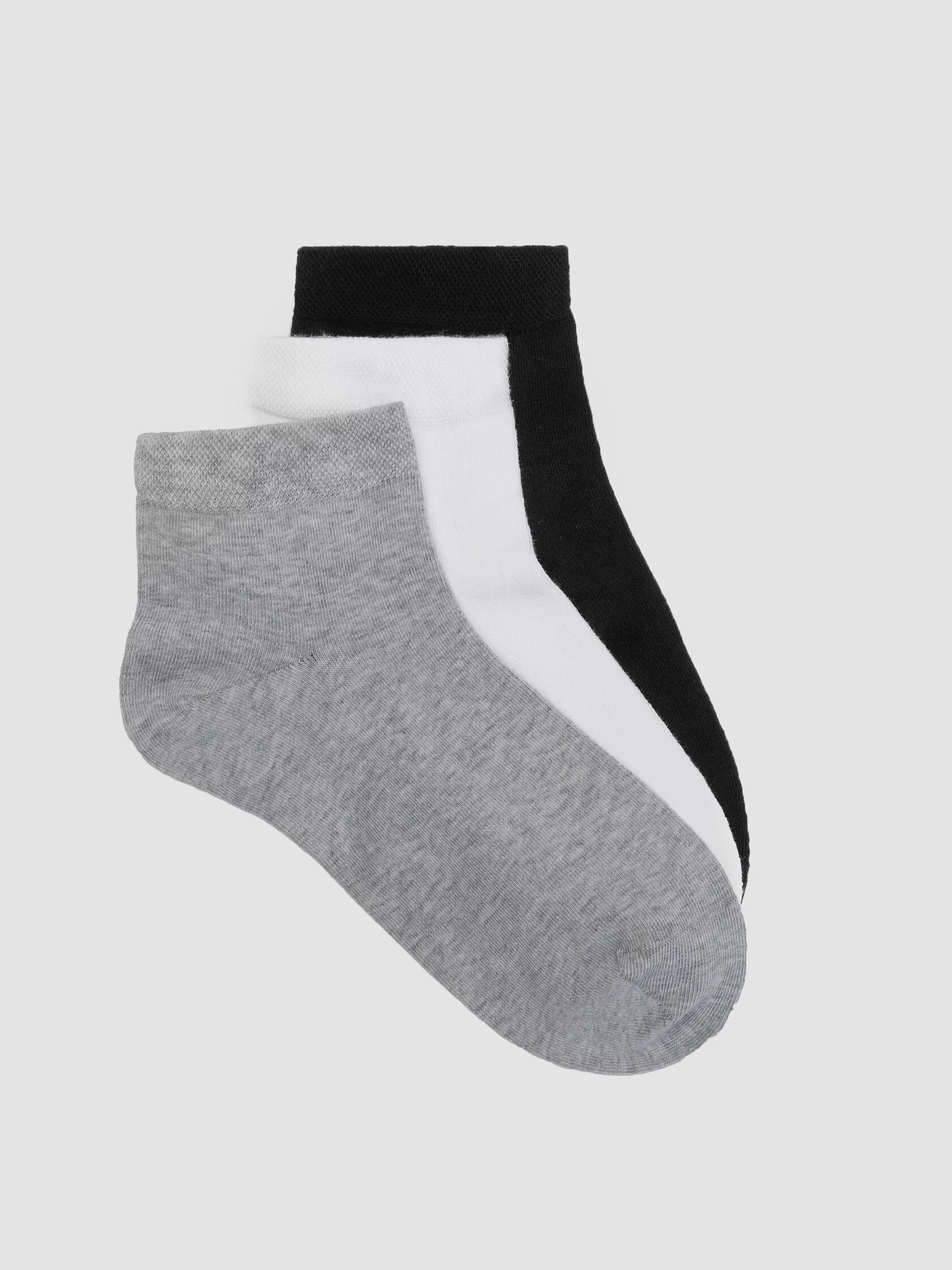 Cotton Ankle Sock 3-Pack