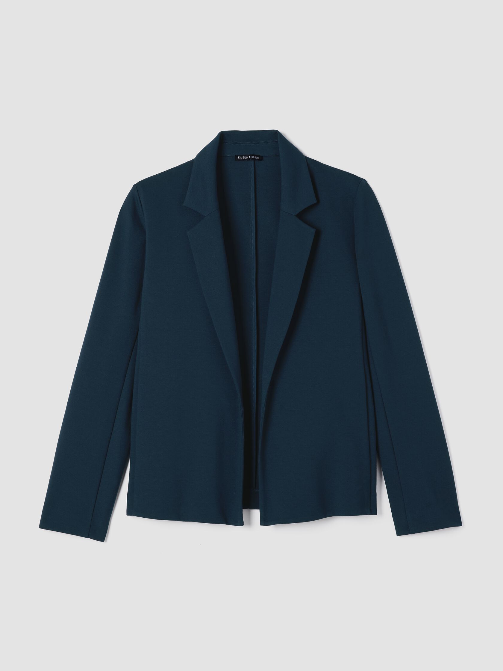 Washable Flex Ponte Notch Collar Blazer