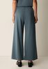 Lightweight Ponte Wide-Leg Pant