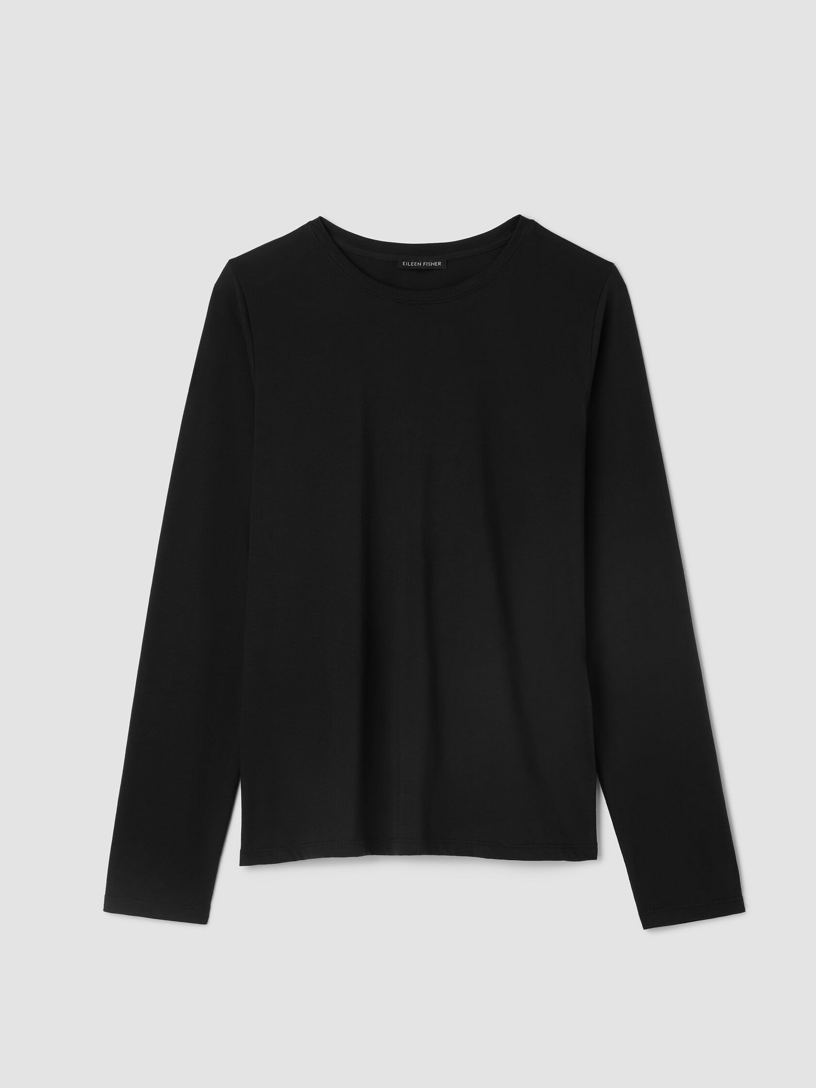 Organic Pima Cotton Jersey Long-Sleeve Tee