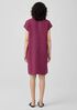 Washed Organic Linen Delave Shirtdress