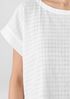 Organic Cotton Voile Box Square Top