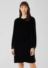 Velvet Crew Neck Dress