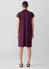Fine Jersey Split Neck Dress