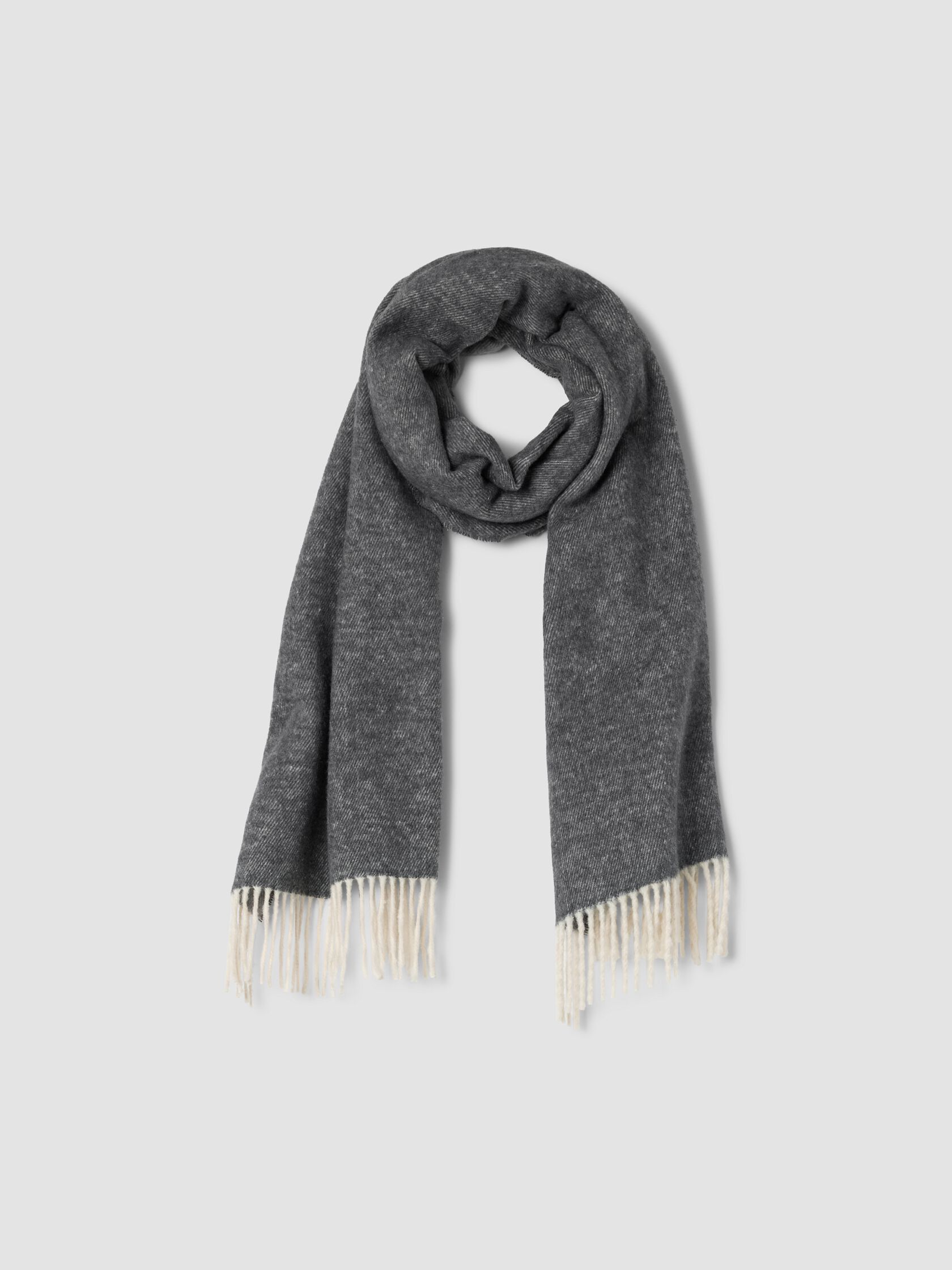 Brushed Recycled Cotton Cashmere Scarf