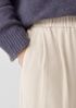 Soft Twill Pleated Tapered Pant