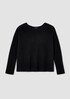 Cashmere Silk Bliss Boatneck Top