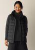 Eggshell Recycled Nylon Stand Collar Vest