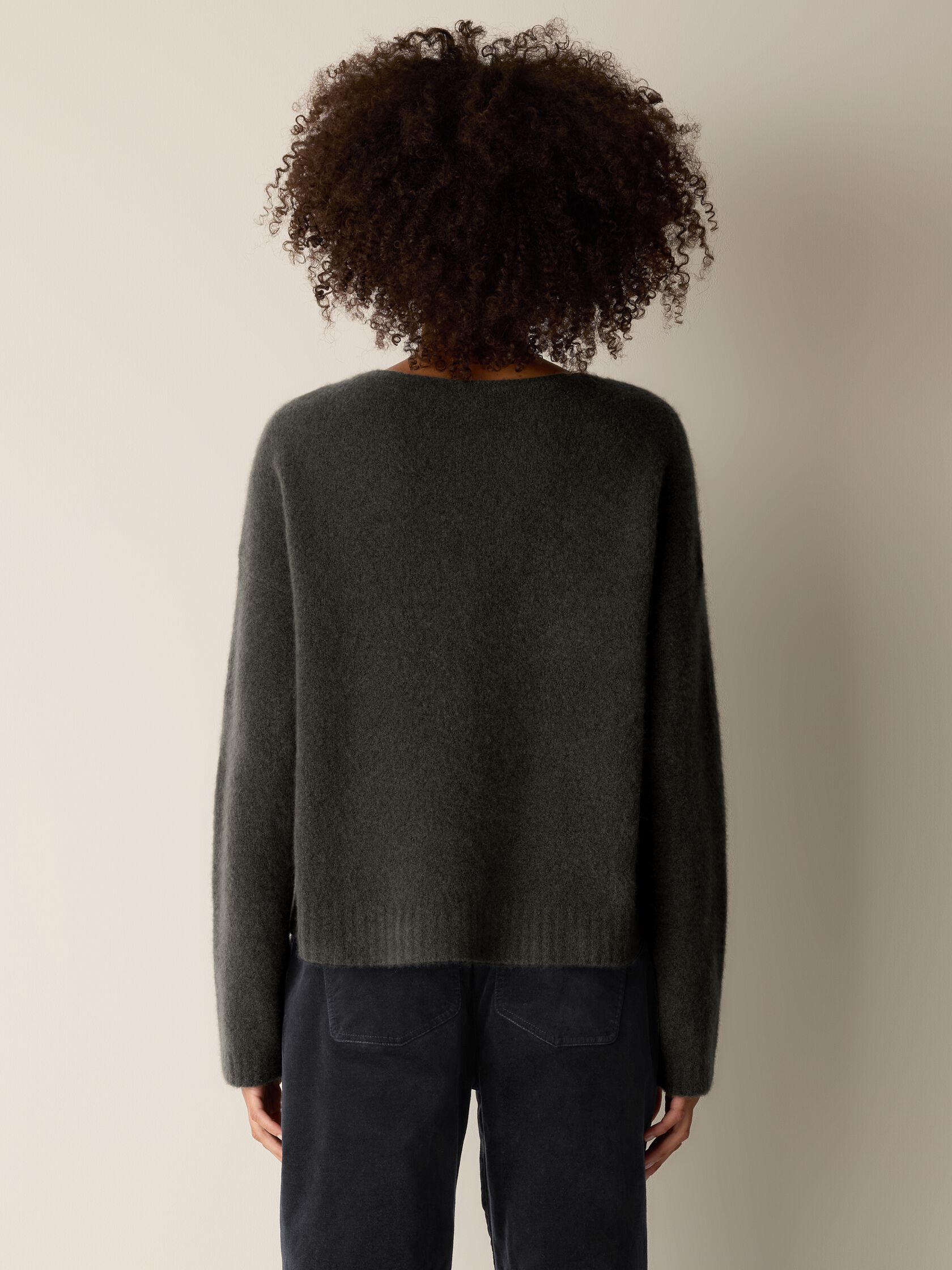 Cashmere Silk Bliss Crew Neck Top