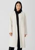 Cotton Wool Jacquard Round Neck Jacket