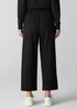 Pima Cotton Stretch Jersey Wide-Leg Pant