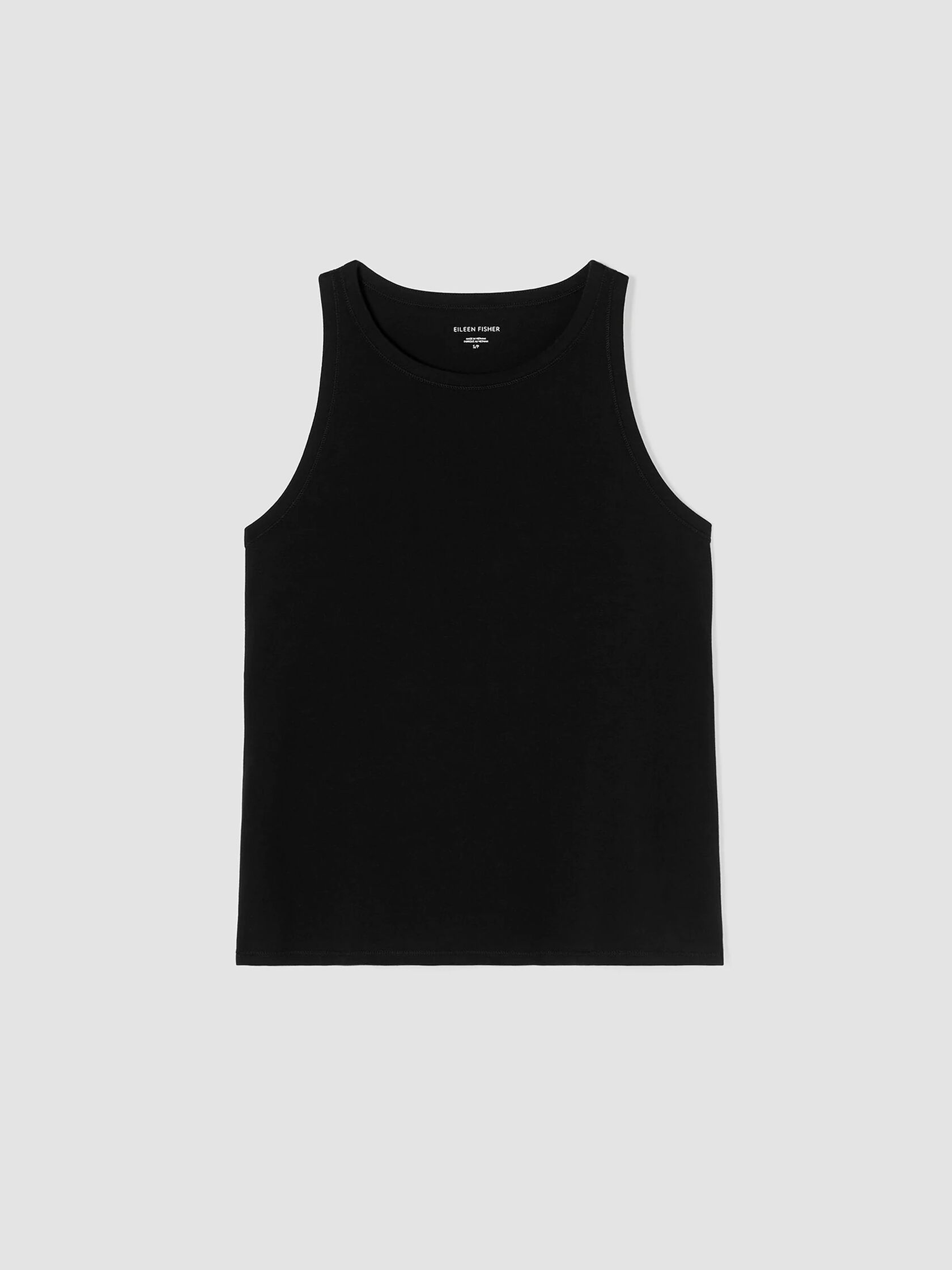 Traceable Cotton Jersey Round Neck Tank