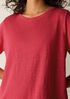Organic Linen Jersey Crew Neck Tee