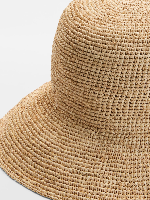 Mar Y Sol for EILEEN FISHER Raffia Bucket Hat